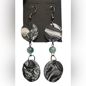 Handmade Polymer Clay Dangle Earrings